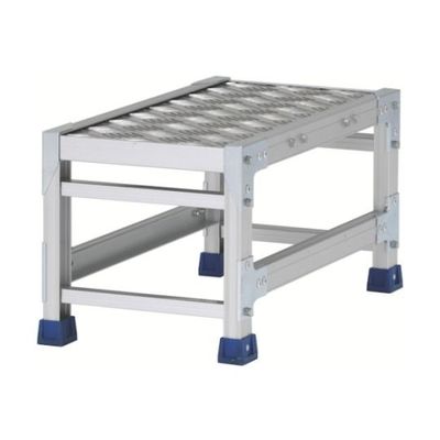 アルインコ 作業台 金具SUS仕様 天板寸法300×600mm 高0.3m CMT133WS 1台 61-8746-22（直送品）