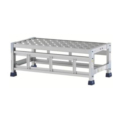 アルインコ 作業台 金具SUS仕様 天板寸法800×400mm 高0.3m CMT138S 1台 61-8746-24（直送品）