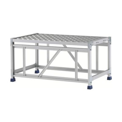 アルインコ 作業台 金具SUS仕様 天板寸法1000×600mm 高0.5m CMT151WS 1台 61-8746-29（直送品）