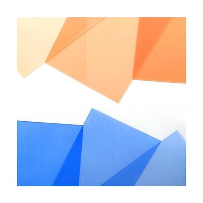 朝日ラバー カラーフィルター 300mm×500mm 青色(濃) 1枚入り ES1009 1枚 64-5211-59（直送品）