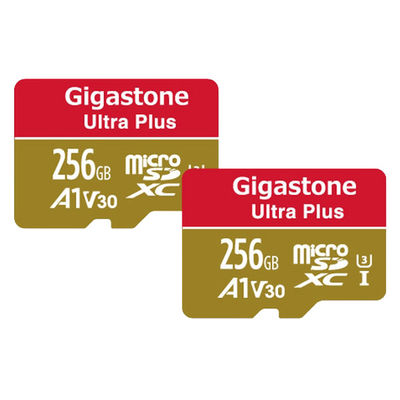 Nintendo Switch確認済マイクロSDカード 256GB 2枚セット GJMXR-256GV3A1100R-2PK（直送品）