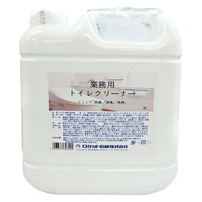 ロケット石鹸 業務用トイレクリーナー 4L 4903367306494 1個（直送品）