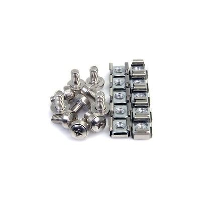 StarTech.com サーバーラックおよびキャビネット用M6ネジとケージナット 50セット CABSCREWM6 1個(50組)（直送品）