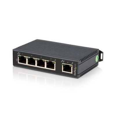 StarTech.com 5ポート産業用スイッチングハブ IES5102 1個 65-1896-45（直送品）