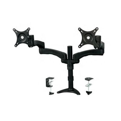 StarTech.com 液晶モニターアーム 2面対応 水平可動式3関節アーム ARMDUAL 1個 65-1896-46（直送品）