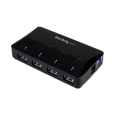 StarTech.com 4ポート USB3.0ハブ 2.4アンペア急速充電専用ポート x1 搭載 ST53004U1C 1個（直送品）