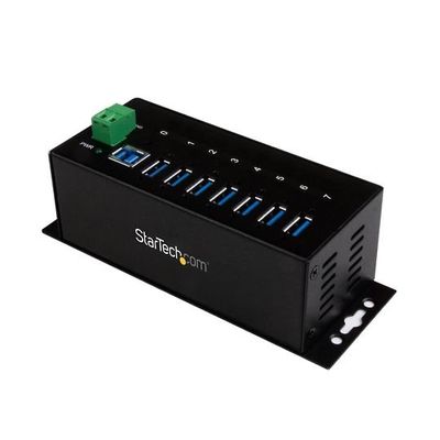 StarTech.com 7ポート産業用USB 3.0ハブ ESD保護/350Wサージ保護 ST7300USBME 1個（直送品）