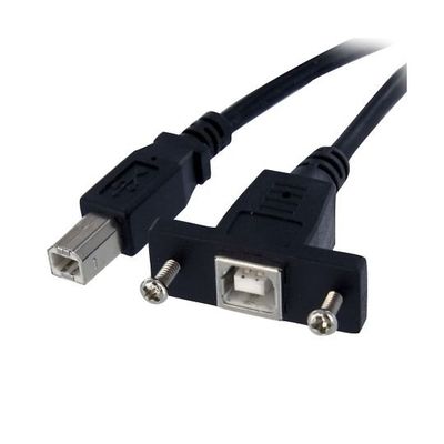 StarTech.com USB 2.0準拠パネルマウント型ケーブル 91cm USBPNLBFBM3 1個 65-1894-50（直送品）