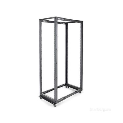42U 19インチオープンフレームサーバーラック/4本の支柱で奥行き56~101cmまで調整可能 4POSTRACK42 1個（直送品）