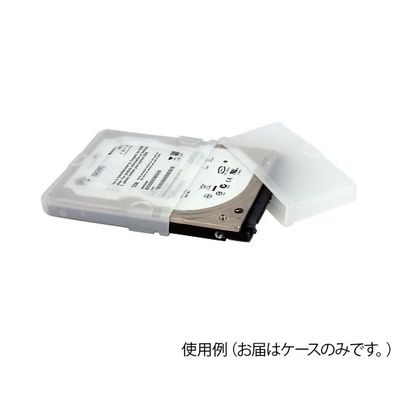 StarTech.com 2.5インチHDDハードディスク用シリコンカバーケース HDDSLEV25 1個 65-1898-05（直送品）