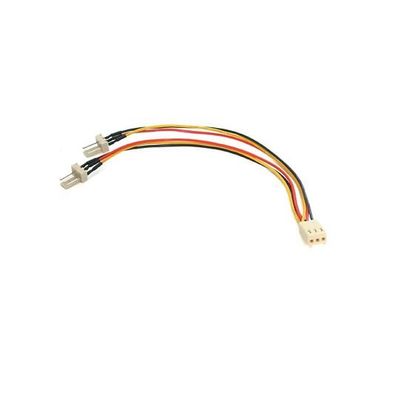 StarTech.com 15cm ファン用二股分岐電源ケーブル CPUクーラーやファンの電源用に TX3SPLITTER 1個（直送品）