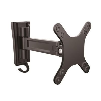 1面液晶モニターアーム/壁面固定方式/VESA規格34インチディスプレイ対応/シングルスイベル式アーム ARMWALLS 1個（直送品）