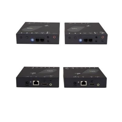 IP対応HDMI延長分配器キット 4K/30Hz対応 HDMI信号エクステンダー送受信機セット ST12MHDLAN4K 1個(2個)（直送品）