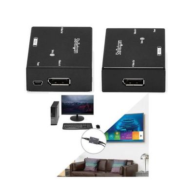 StarTech.com DisplayPortブースター ディスプレイポートモニタ延長器 4K/60Hz DPBOOST 1個（直送品）