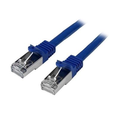 カテゴリ6 LANケーブル 5m ブルー S/FTP(2重シールドツイストペア)ケーブル N6SPAT5MBL 1個（直送品）