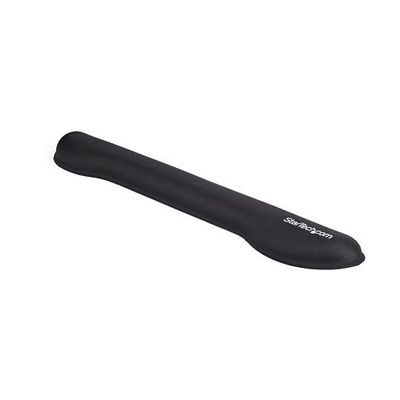 StarTech.com パソコンキーボード対応リストレスト エルゴノミクス製品 ブラック WRSTRST 1個 65-1911-53（直送品）