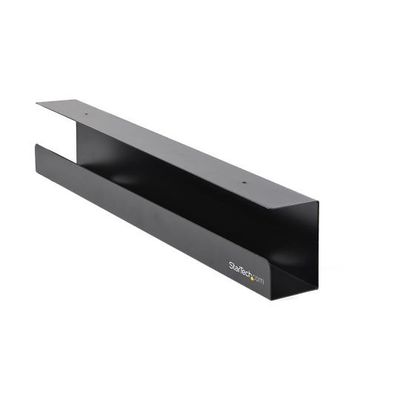 StarTech.com デスク下ケーブル配線トレー/デスク天板裏取付けケーブル収納ホルダー UDCMTRAY 1個 65-1913-02（直送品）