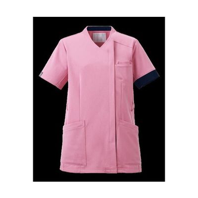 オンワード &COLOR サイドファスナースクラブ(男女兼用)ミスティピンク LL HS-8074 1枚 65-5685-35　スクラブ（直送品）