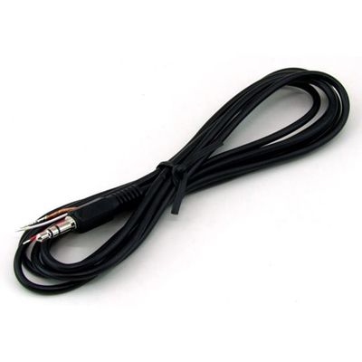 共立電子産業 片端φ3.5 ステレオプラグ付きケーブル 1.8m #28 1個 65-8727-97（直送品）