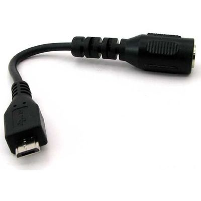 共立電子産業 ACアダプタ用DCプラグ変換ケーブル φ2.1mm USB Micro B #38-MC 1個 65-8728-10（直送品）