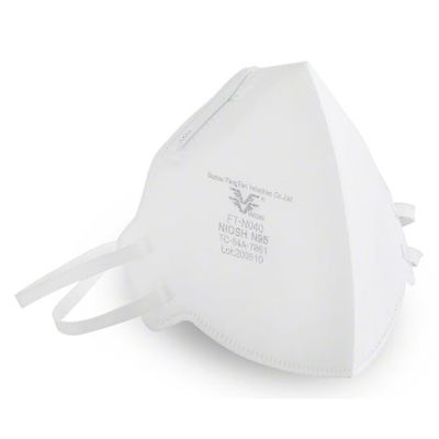 スリーアールソリューション 折り畳み型 NIOSH N95マスク 20枚入 FT-N040 1箱(20枚) 65-9146-14（直送品）