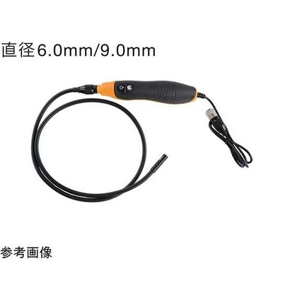 スリーアールソリューション 工業用内視鏡 VFIBER ケーブル φ6.0mm 有効長1m 3R-VFIBER1M-60D 1本（直送品）