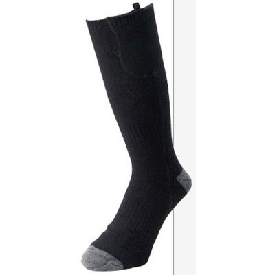 アタックベース ヒートオーバーソックスブラックL 450080-11-30 1足 568-2833（直送品）