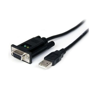 StarTech.com 1ポートUSB ー RS232Cシリアル変換クロスケーブル ICUSB232FTN 1個 65-1893-43（直送品）