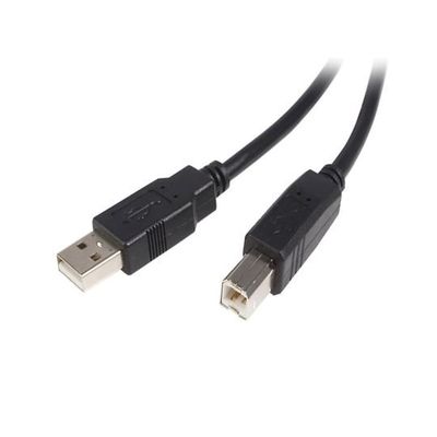 StarTech.com USB 2.0ケーブル 1m AーB オス/オス USB2HAB1M 1個 65-1913-65（直送品）