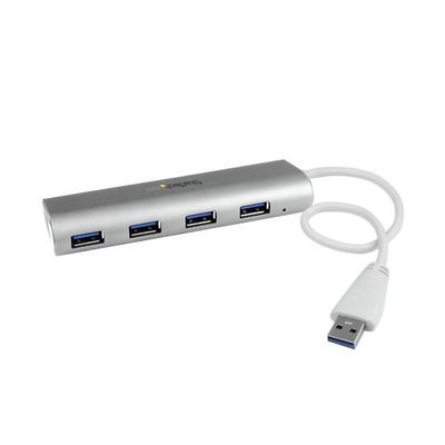 StarTech.com 4ポートUSB 3.0ハブ 4x USBーA ST43004UA 1個 65-1896-41（直送品）
