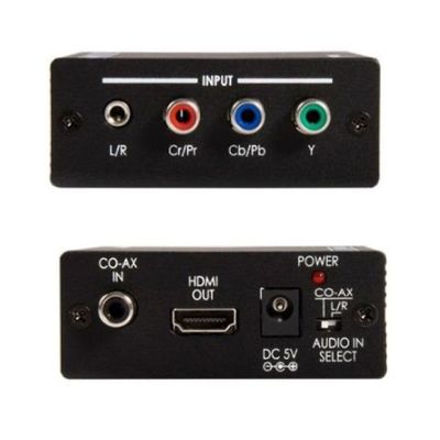 StarTech.com コンポーネント ー HDMI コンバータ アナログ/デジタルオーディオ入力対応 CPNTA2HDMI 1個（直送品）