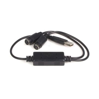 StarTech.com USBーPS/2変換アダプタケーブル PS/2マウスおよびキーボード用 USBPS2PC 1個（直送品）