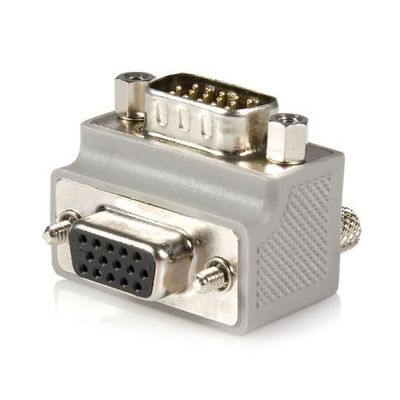 VGA L型(270°)変換アダプタ VGA(DーSub15ピン)オスー VGA(DーSub15ピン)メス GC1515MFRA2 1個（直送品）