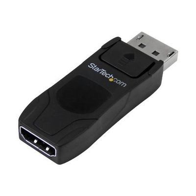 StarTech.com DisplayPort ー HDMI 変換アダプタ 4K対応 DP2HD4KADAP 1個 65-1898-20（直送品）