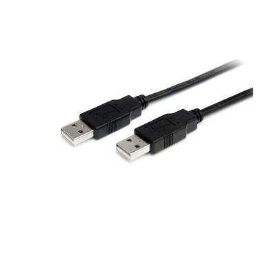 StarTech.com 1m USB 2.0 ケーブル(A ー A コネクタ)オス/オス USB2AA1M 1個 65-1898-78（直送品）