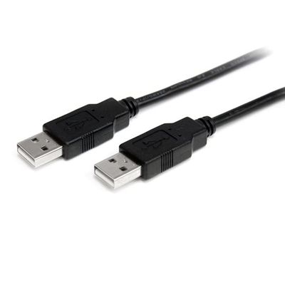 StarTech.com 2m USB 2.0 ケーブル(A ー A コネクタ)オス/オス USB2AA2M 1個 65-1900-62（直送品）