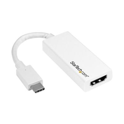 USB TypeーC ー HDMI変換ディスプレイアダプタ ホワイト 4K/60Hz対応 CDP2HD4K60W 1個（直送品）