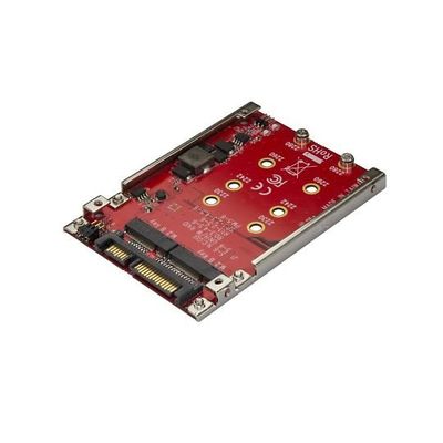 StarTech.com デュアルM.2ドライブ ー SATA変換アダプタ 2.5インチドライブベイ対応 S322M225R 1個（直送品）