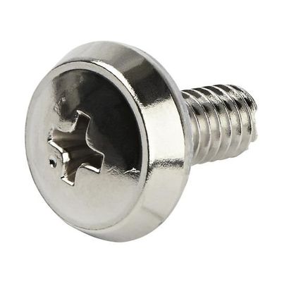 StarTech.com 12ー24 ラックマウントネジ 50個パック ニッケルメッキ CABSCRWS1224 1個(50個)（直送品）