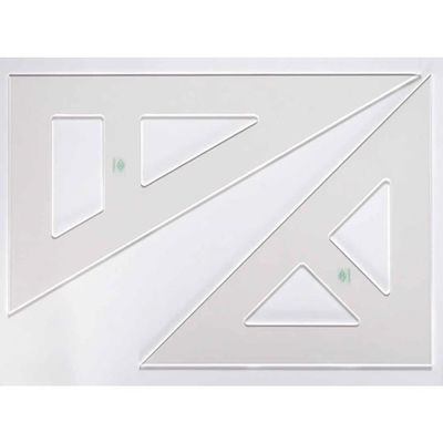 広島 三角定規セット(80ー16・80ー17) 80-15 1セット 65-2329-87（直送品）