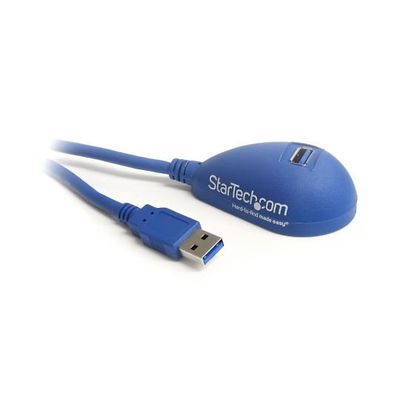USB 3.0延長ケーブル 1.5m 卓上使用に最適 TypeーA(オス) ー TypeーA(メス) USB3SEXT5DSK 1個（直送品）