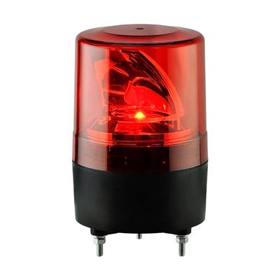 日惠製作所 LED回転灯φ100 ニコスピナR100 赤 AC100ー200V VS10R-200WNR 1個 65-9242-19（直送品）