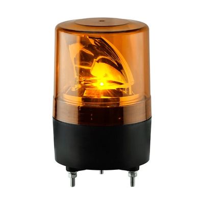 日惠製作所 LED回転灯φ100 ニコスピナR100 黄 AC100ー200V VS10R-200WNY 1個 65-9242-20（直送品）