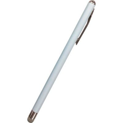 エアージェイ ペン先5MMメッシュスリムタッチペン WH ATP-SLIM-P 1個 392-8962（直送品）