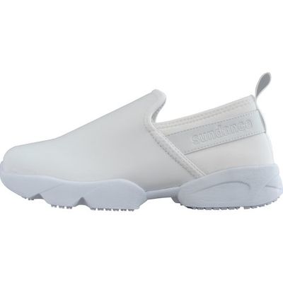 サンダンス Bー188 シェフシューズ ホワイト 23.5 B-188-WH-23.5 1足 473-7179（直送品）