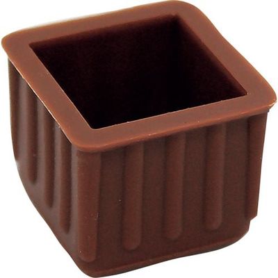 和気産業 WAKI イスキャップB茶角 BCー201 21MM 1個 334-4499（直送品）