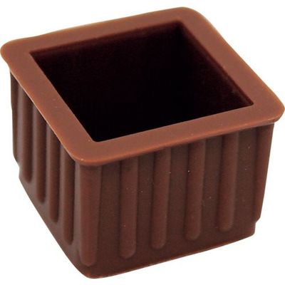 和気産業 WAKI イスキャップB茶角 BCー202 24MM 1個 334-4469（直送品）