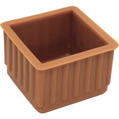 和気産業 WAKI イスキャップB薄茶角 BCー283 31MM 1個 335-5539（直送品）