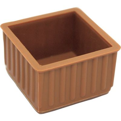 和気産業 WAKI イスキャップB薄茶角 BCー284 36MM 1個 335-0848（直送品）