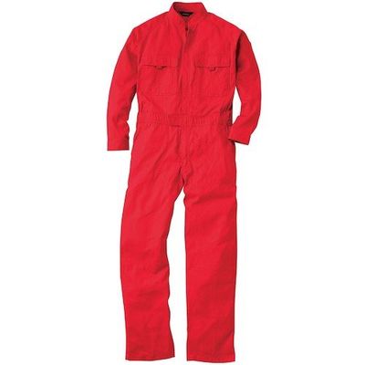 桑和 9000 つなぎ ライトレッド M 9000-48-M 1着 529-4945（直送品）